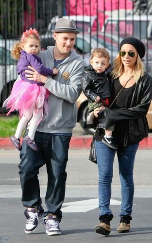 January 11 - Nicole Richie and Joel Madden with their kids out in L.A.