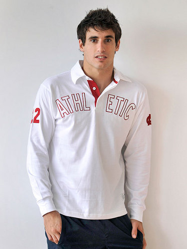  Javi Martinez model for Athletic Bilbao clothing