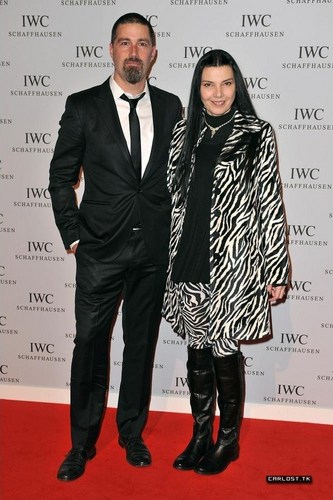  Matthew শিয়াল & his wife ♣ IWC Schaffhausen: Portofino Launch