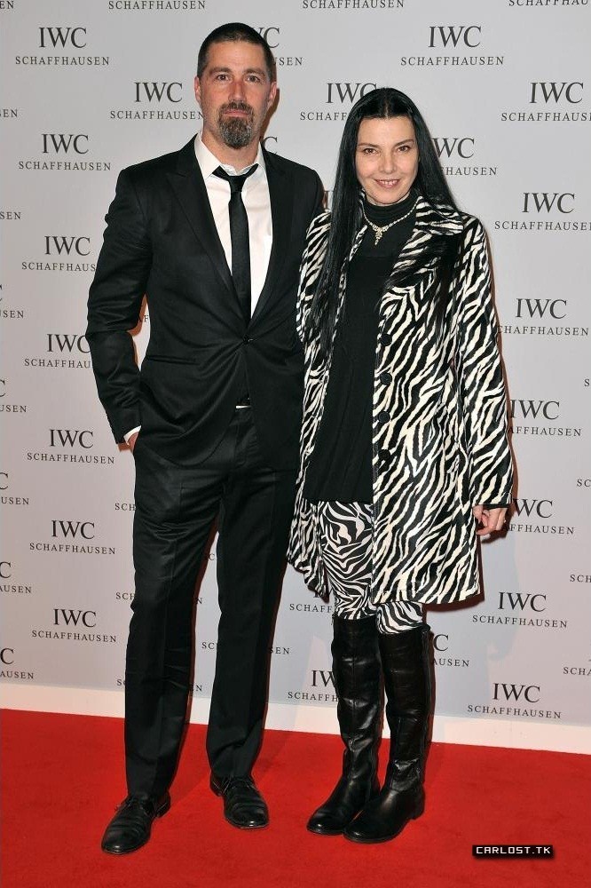 Matthew Fox & his wife ♣ IWC Schaffhausen: Portofino Launch