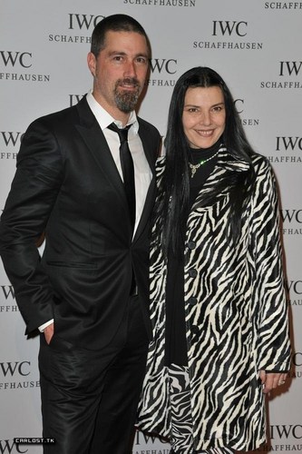  Matthew fox & his wife ♣ IWC Schaffhausen: Portofino Launch