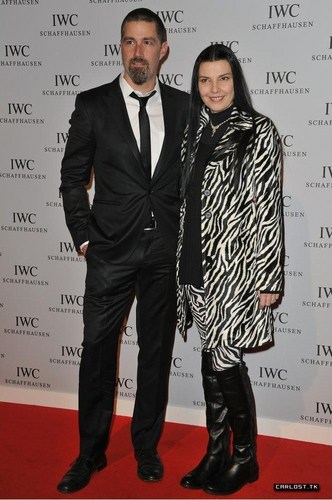  Matthew raposa & his wife ♣ IWC Schaffhausen: Portofino Launch