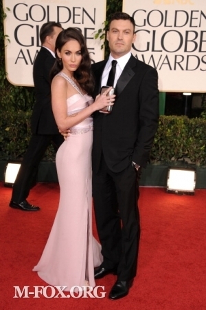  Megan @ 2011 Golden Globe Awards
