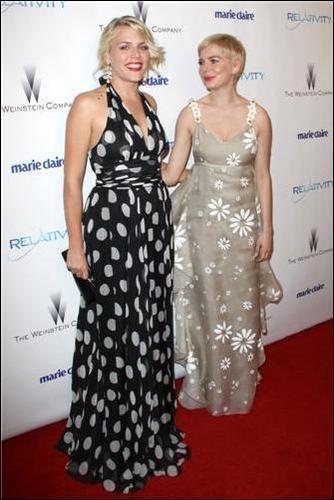  Michelle Williams & Busy Philipps - (Golden Globe After Party 2011)