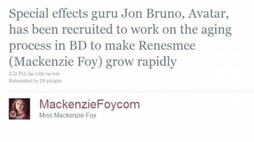  مزید Details On Renesmee’s Aging Process