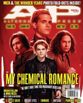  My chemical romamce AP magazine cover 2011