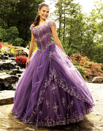  Purple dress