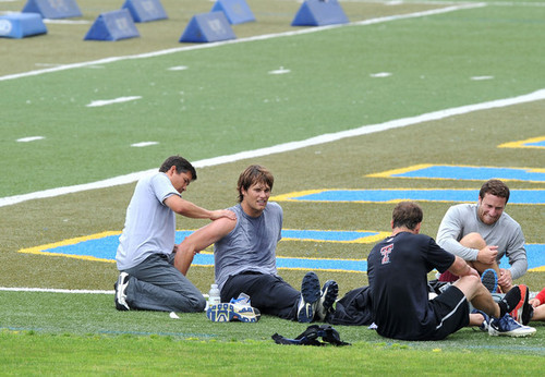  Tom Brady at UCLA-July 8, 2010