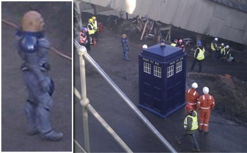 series 6 filming pictures sontaran spotted!