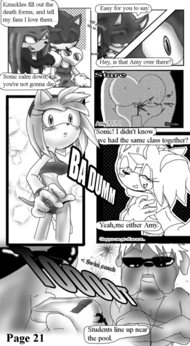  sonic high school comic pg 21