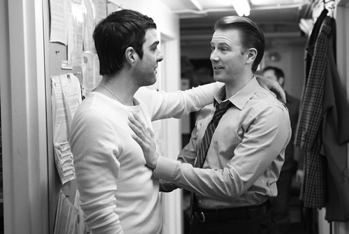  “Angels in America” Backstage picha