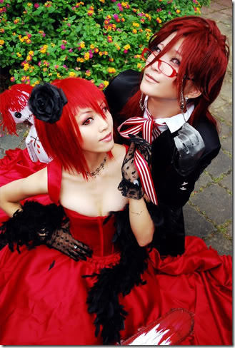  ♥Grell and Madam Red♥