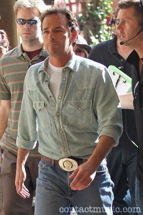  Luke Perry. arriving at The Grove