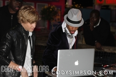  At Cody Simpson's "Black, White, and Fly" 14th Birthday Party