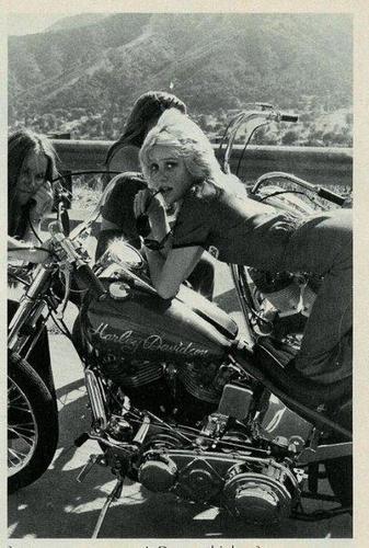  Cherie in 'Choppers' Magazine - October 1976