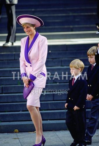  Diana William & Harry St Pauls Cathedral