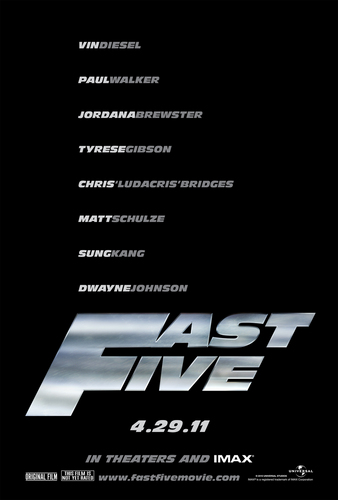 Fast Five Poster (2011)