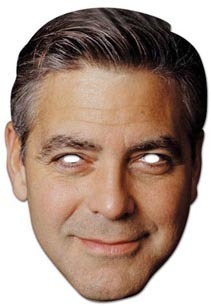 George Clooney mask