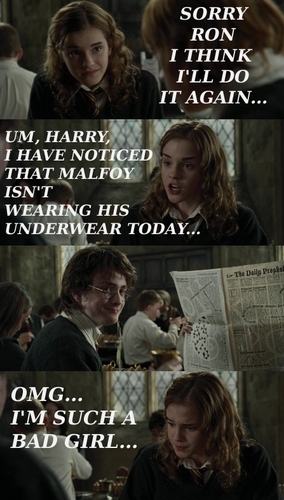 Harry's lost self-control :D