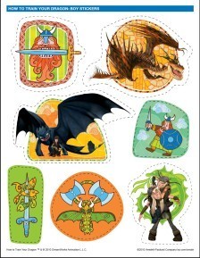  How To Train Your Dragon Stickers