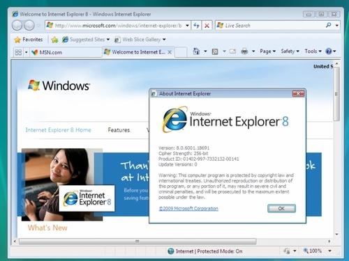  Internet Explorer Screenshot