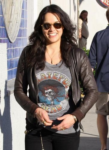 Michelle Rodrigues-  in Melrose Blvd 20/01/11
