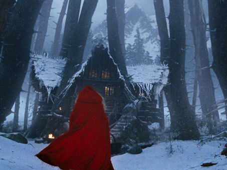  更多 'Red Riding Hood' Production Stills.