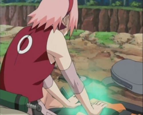 Sakura Healing Naruto