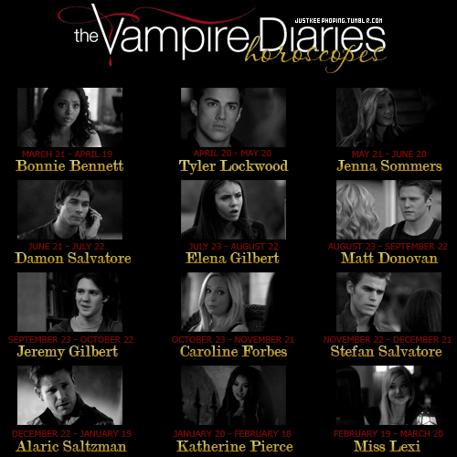  TVD Horoscopes! Which Character Are You?