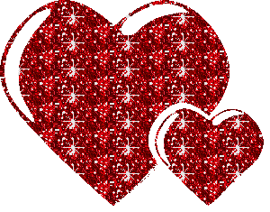 TWO RED HEARTS