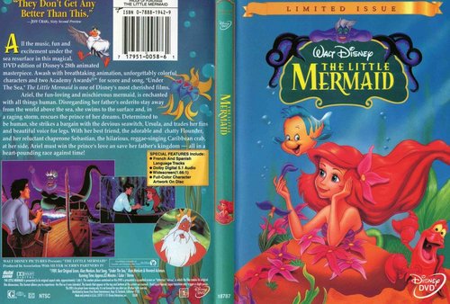  The Little Mermaid - Limited Edition DVD Cover