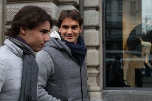Two ordinary guys: Rafa and Roger, what would  do they,when they were not would playing tennis?