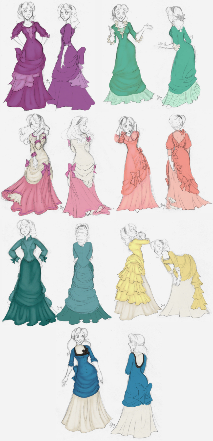 Alice's Dresses - When Curiosity Met Insanity Fan Art (18768111) - Fanpop