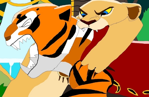 Biting Tigress!