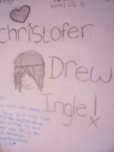 Chris Drew ~ Drawn By Liz Monster