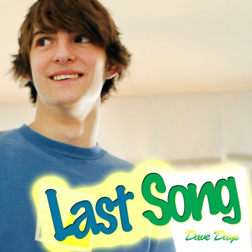  Dave and "The Last Song" logo! :D