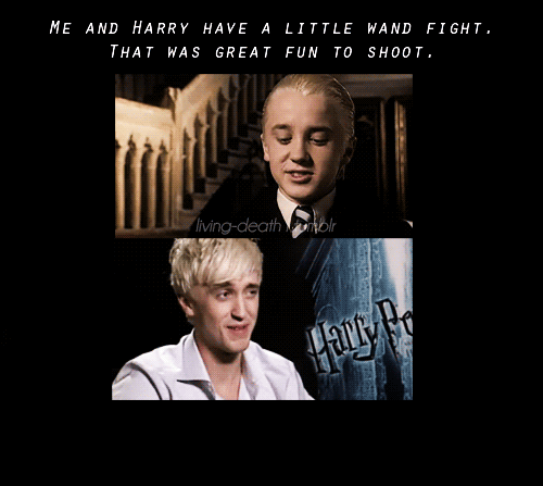  Draco x Harry - Then & Now