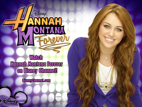  Hannah Montana 4'ever Exclusive MILEY VERSION Обои by dj!!!