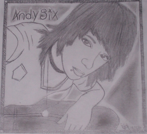  I drew Andy Sixx :D