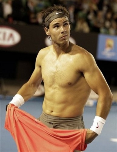  Real belly Rafael Nadal !!!
