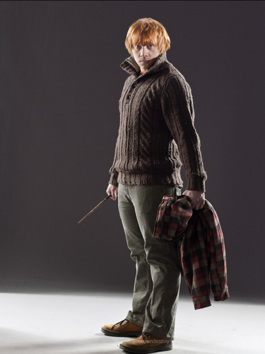  Ron (jacket off) in Deathly Hallows