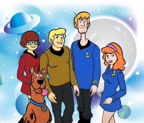 Scooby doo in Trekie gere