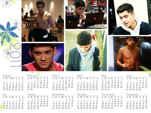  Sizzling Hot Zayn (2011 Calendar) I'm Pre-ordering Mine 100% Real :) x
