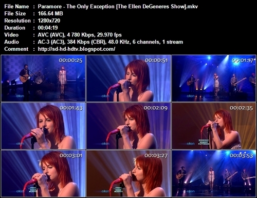  the only exception live
