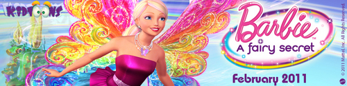 Banner a Fairy secret! (Barbie)