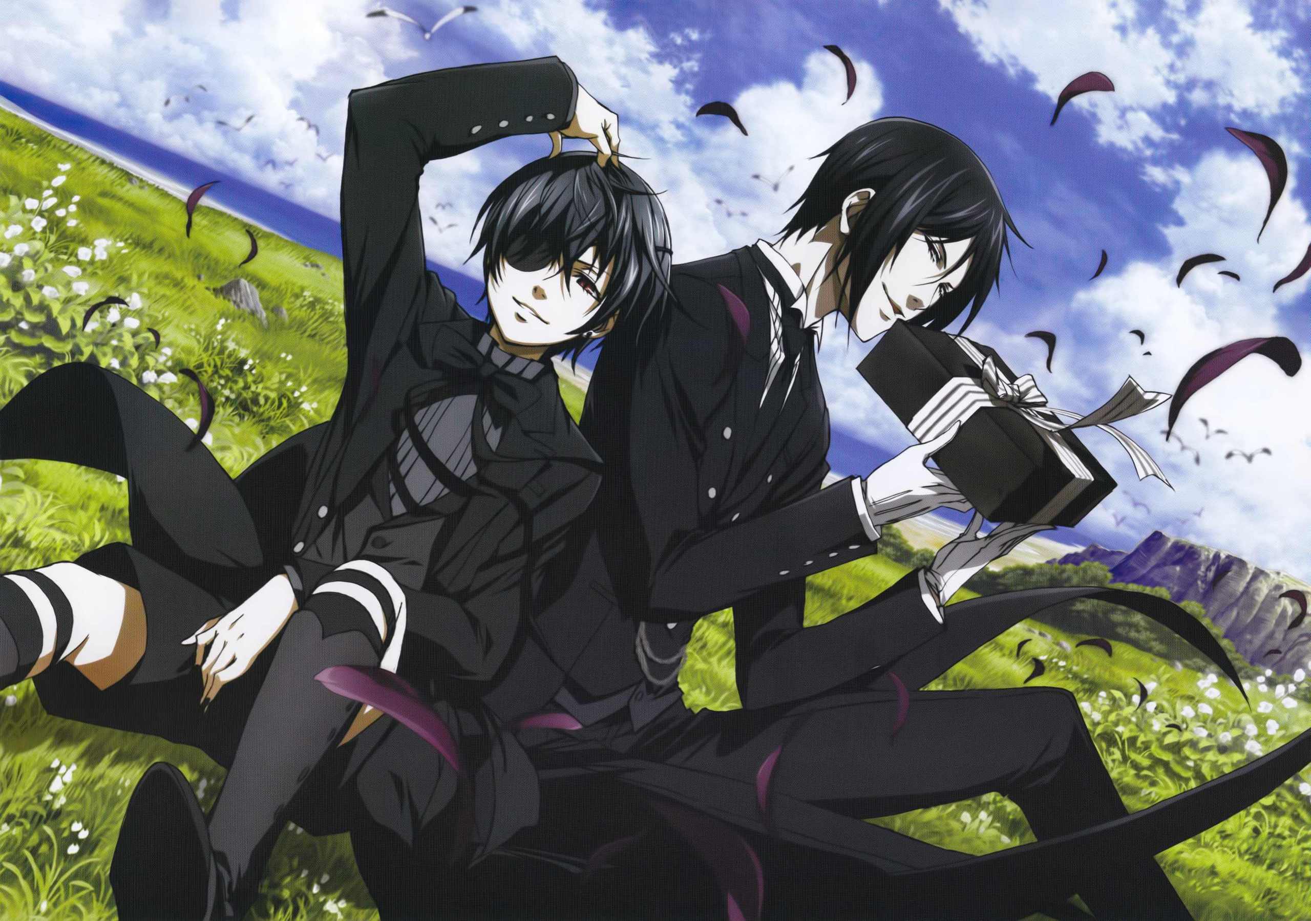 Ciel,his butler and others