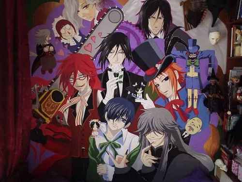  Ciel,his butler and others