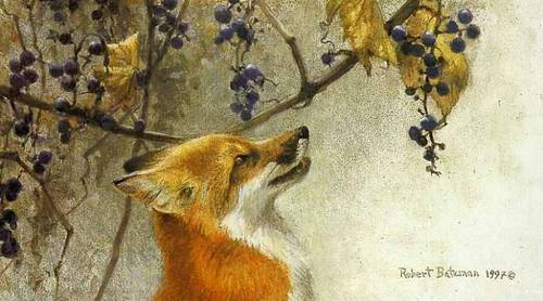 Fable: The Fox and the Grapes