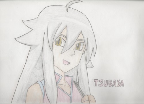  First Tsubasa drawing ^_^