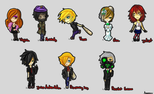  Green Day-related chibis